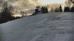 Otočná kamera na sjezdovce