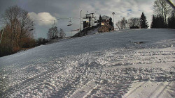 Otočná kamera na sjezdovce