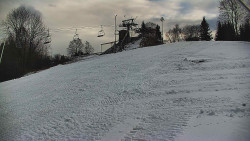 Otočná kamera na sjezdovce