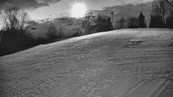 Otočná kamera na sjezdovce