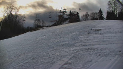 Otočná kamera na sjezdovce