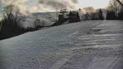 Otočná kamera na sjezdovce