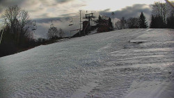 Otočná kamera na sjezdovce