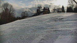 Otočná kamera na sjezdovce