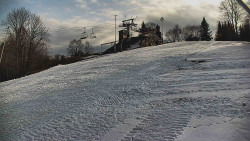 Otočná kamera na sjezdovce