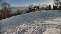 Otočná kamera na sjezdovce