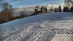 Otočná kamera na sjezdovce