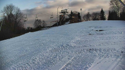 Otočná kamera na sjezdovce