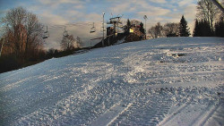 Otočná kamera na sjezdovce