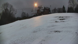 Otočná kamera na sjezdovce