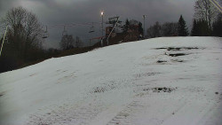 Otočná kamera na sjezdovce