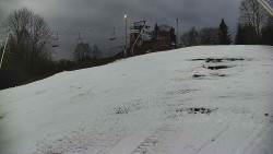 Otočná kamera na sjezdovce