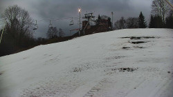 Otočná kamera na sjezdovce