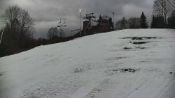 Otočná kamera na sjezdovce