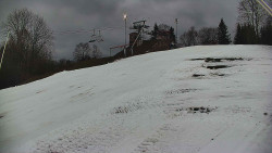 Otočná kamera na sjezdovce