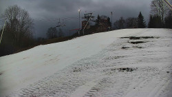 Otočná kamera na sjezdovce