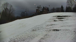 Otočná kamera na sjezdovce