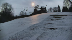 Otočná kamera na sjezdovce