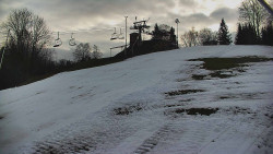 Otočná kamera na sjezdovce