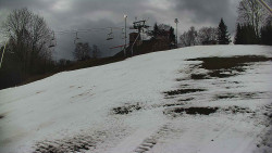 Otočná kamera na sjezdovce