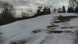 Otočná kamera na sjezdovce