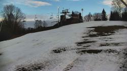 Otočná kamera na sjezdovce