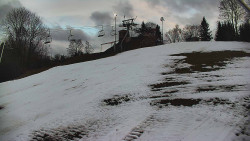 Otočná kamera na sjezdovce