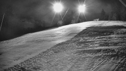 Otočná kamera na sjezdovce