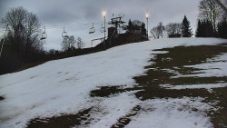 Otočná kamera na sjezdovce