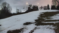 Otočná kamera na sjezdovce