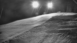 Otočná kamera na sjezdovce