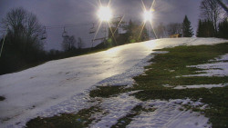 Otočná kamera na sjezdovce