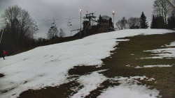 Otočná kamera na sjezdovce