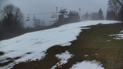 Otočná kamera na sjezdovce