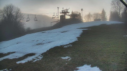 Otočná kamera na sjezdovce