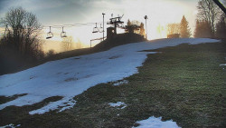 Otočná kamera na sjezdovce