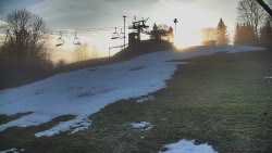 Otočná kamera na sjezdovce