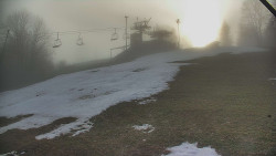 Otočná kamera na sjezdovce