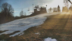 Otočná kamera na sjezdovce