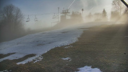 Otočná kamera na sjezdovce