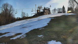 Otočná kamera na sjezdovce