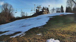 Otočná kamera na sjezdovce