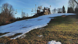 Otočná kamera na sjezdovce