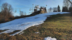 Otočná kamera na sjezdovce