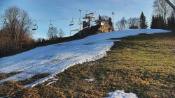 Otočná kamera na sjezdovce