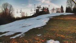 Otočná kamera na sjezdovce