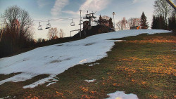 Otočná kamera na sjezdovce