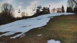 Otočná kamera na sjezdovce