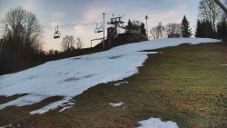 Otočná kamera na sjezdovce