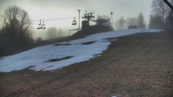 Otočná kamera na sjezdovce